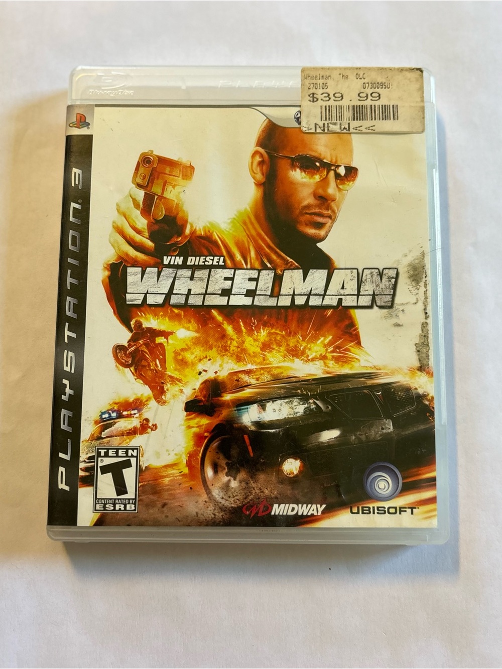 Wheelman PlayStation 3 Video Game - Vin Diesel PS3